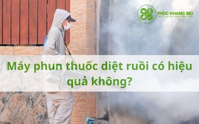 Máy phun thuốc diệt ruồi có hiệu quả không?