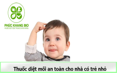 Thuốc diệt mối an toàn cho nhà có trẻ nhỏ