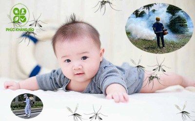 Thuốc diệt muỗi an toàn cho trẻ em & vật nuôi