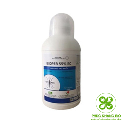 Bioper 55EC - Thuốc trừ muỗi nhập khẩu nguyên chai từ Hàn Quốc