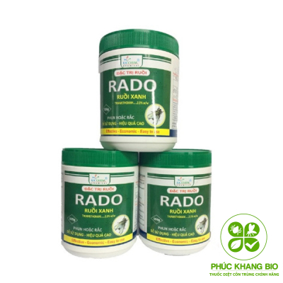 THUỐC DIỆT RUỒI XANH RADO - HỦ 500GR