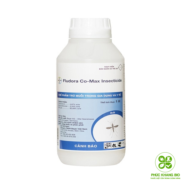 Fludora Co-Max Insecticide thuốc diệt muỗi kể cả với những loại muỗi kháng thuốc