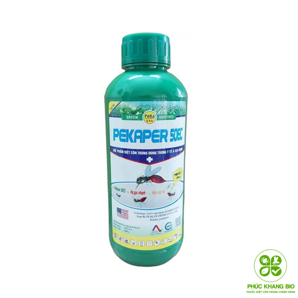 Pekaper 50EC Thuốc diệt muỗi không mùi hiệu quả từ Mỹ ( USA )