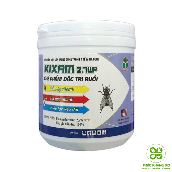 Thuốc diệt ruồi của Mỹ KIXAM 2.7WP - Hủ 400g