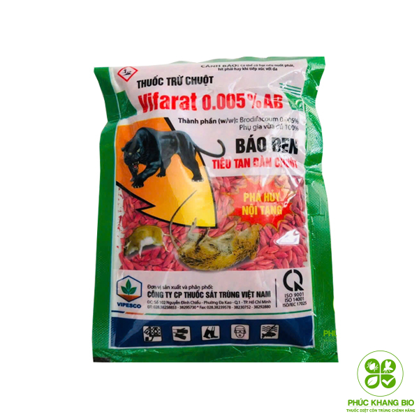 THUỐC TRỪ CHUỘT - VIFARAT - GÓI 100G